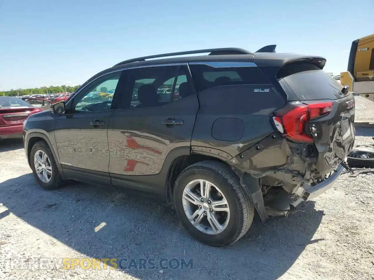 2 Photograph of a damaged car 3GKALMEV6KL346636 GMC TERRAIN 2019