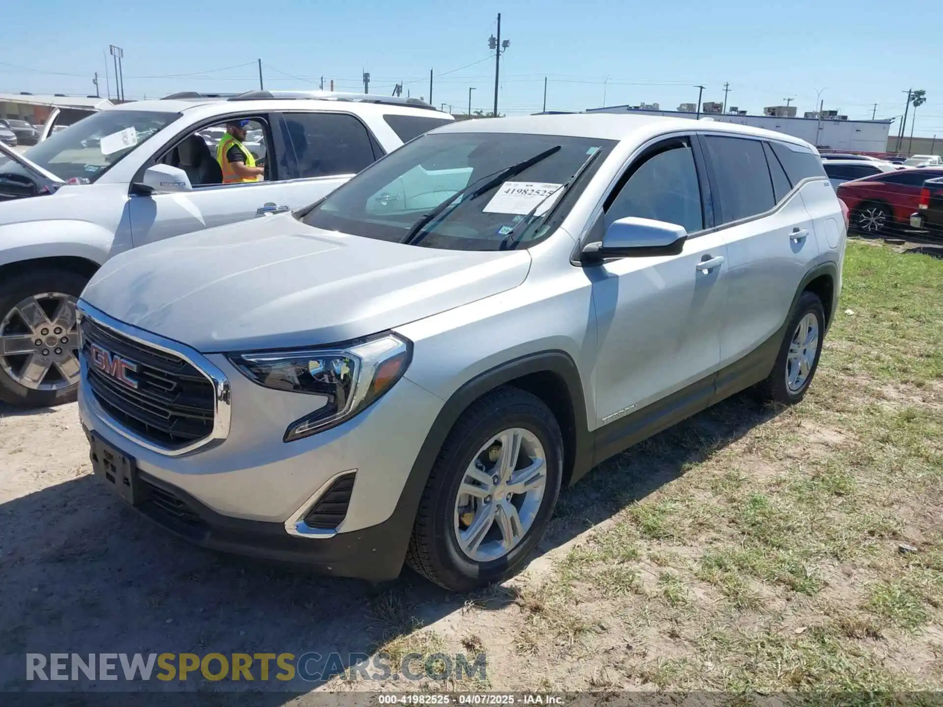 2 Photograph of a damaged car 3GKALMEV7KL147627 GMC TERRAIN 2019