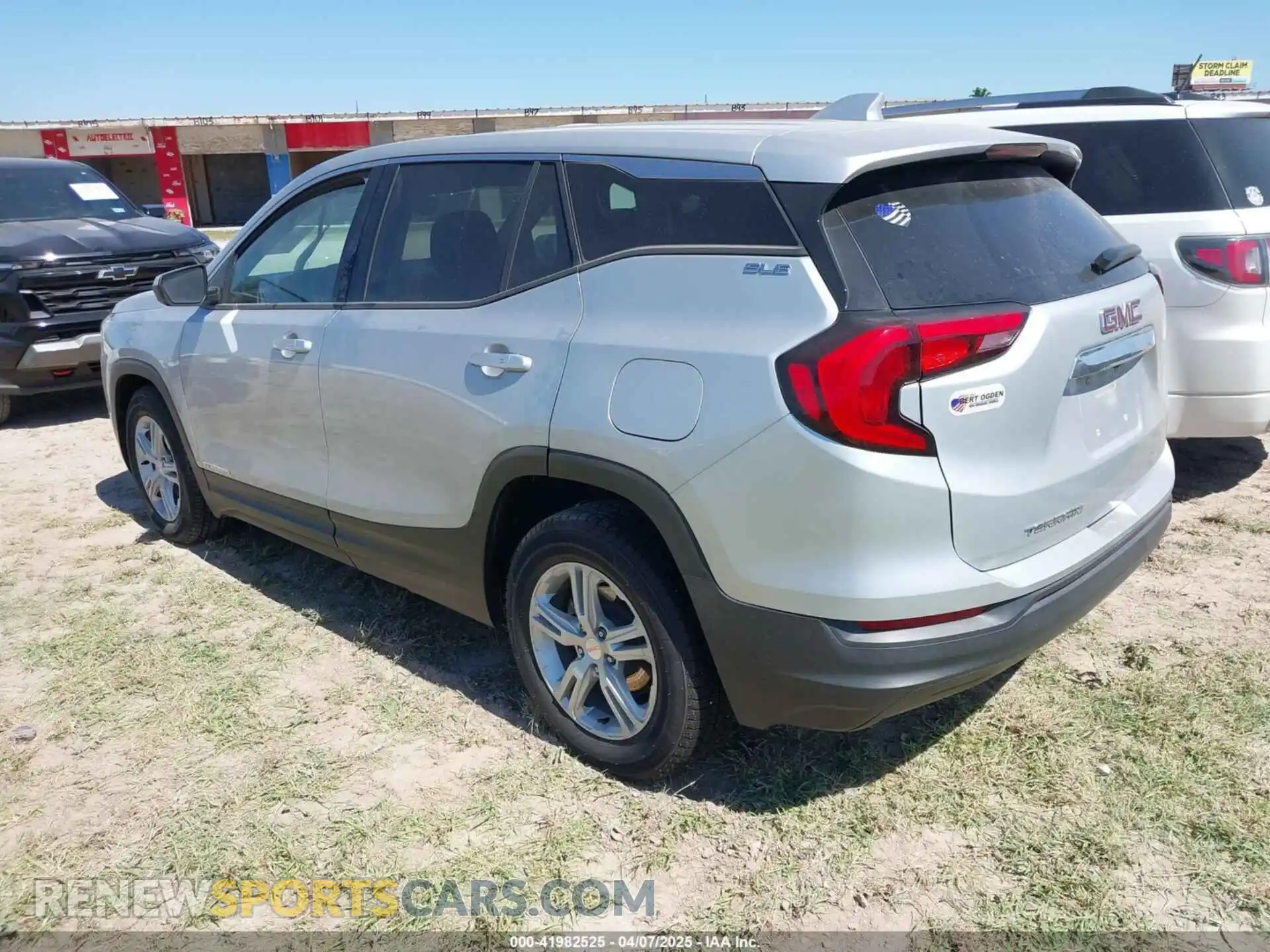 3 Photograph of a damaged car 3GKALMEV7KL147627 GMC TERRAIN 2019