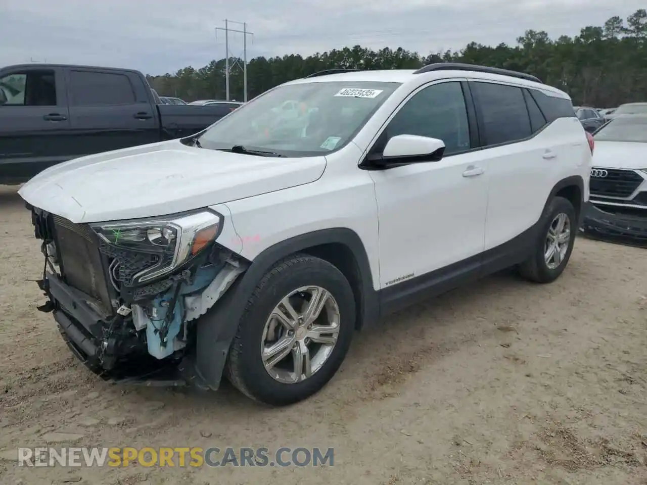 1 Photograph of a damaged car 3GKALMEV7KL161172 GMC TERRAIN 2019