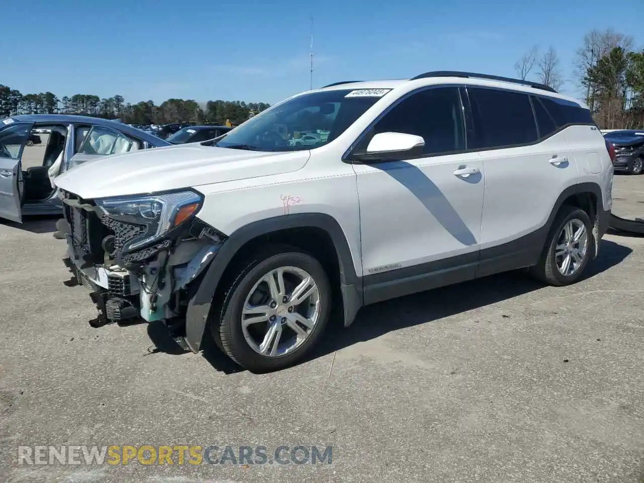 1 Photograph of a damaged car 3GKALMEV7KL329392 GMC TERRAIN 2019
