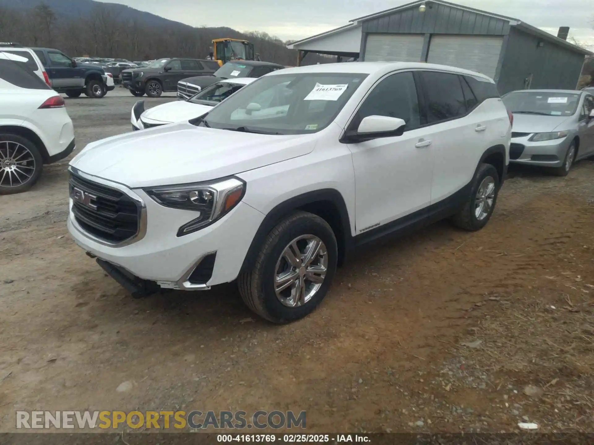 2 Photograph of a damaged car 3GKALMEV8KL114328 GMC TERRAIN 2019