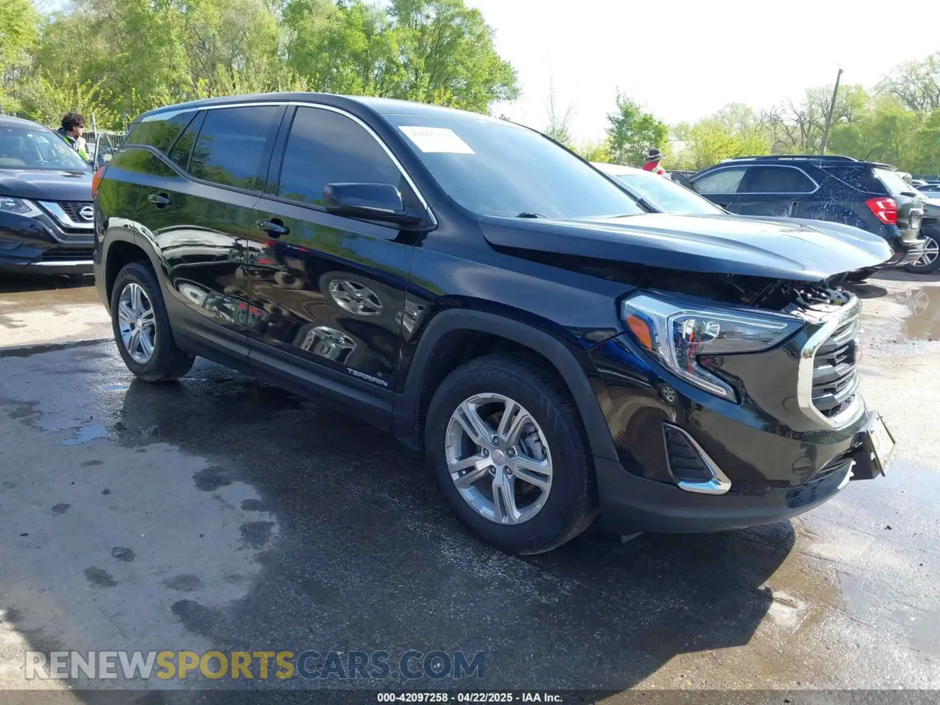 1 Photograph of a damaged car 3GKALMEV8KL207883 GMC TERRAIN 2019