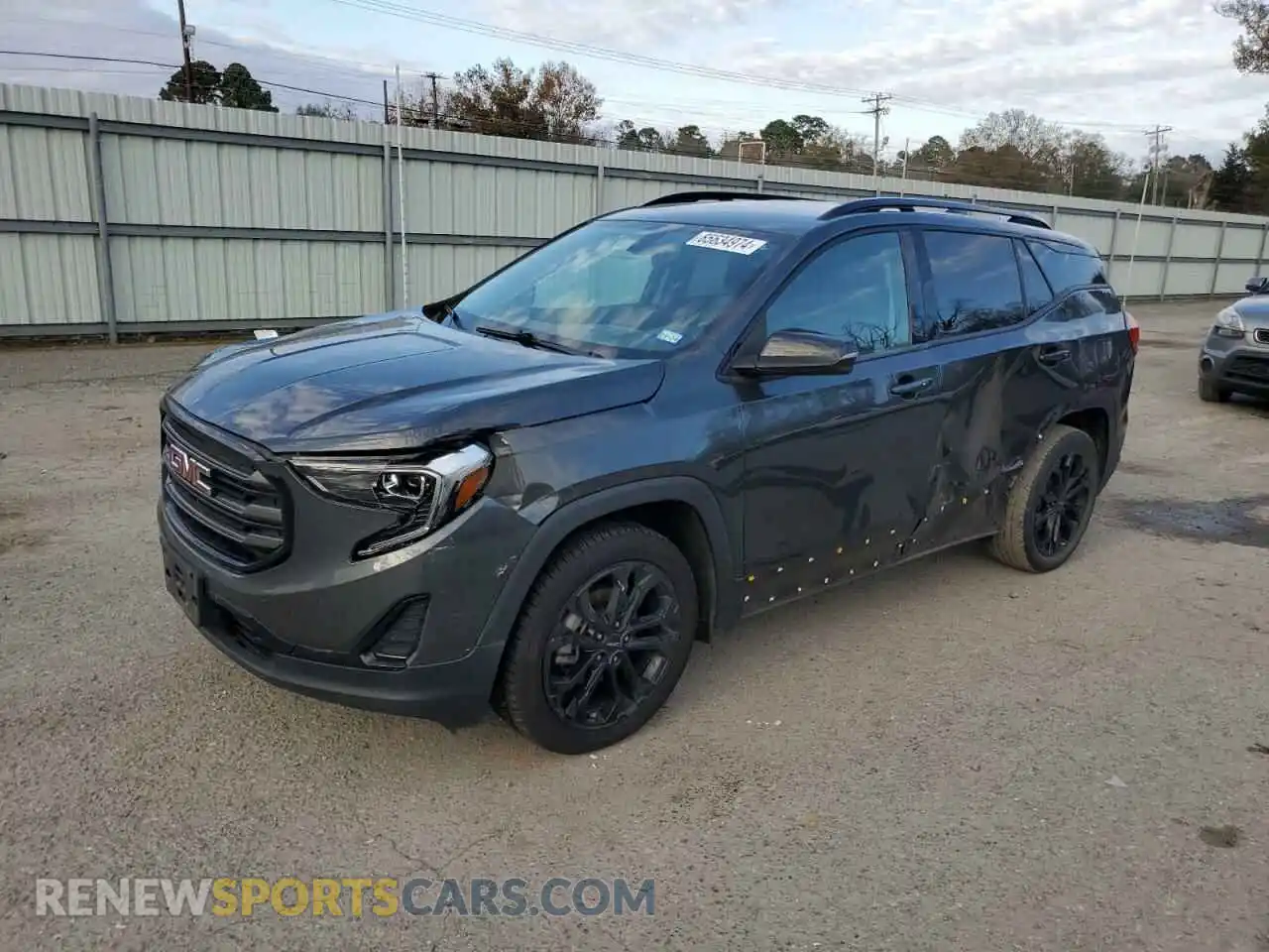 1 Photograph of a damaged car 3GKALMEV8KL241340 GMC TERRAIN 2019