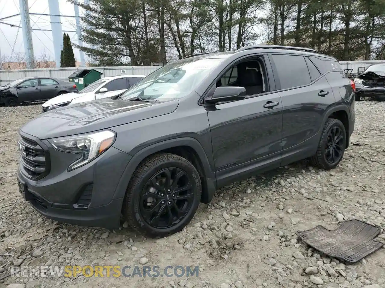 1 Photograph of a damaged car 3GKALMEV8KL263421 GMC TERRAIN 2019