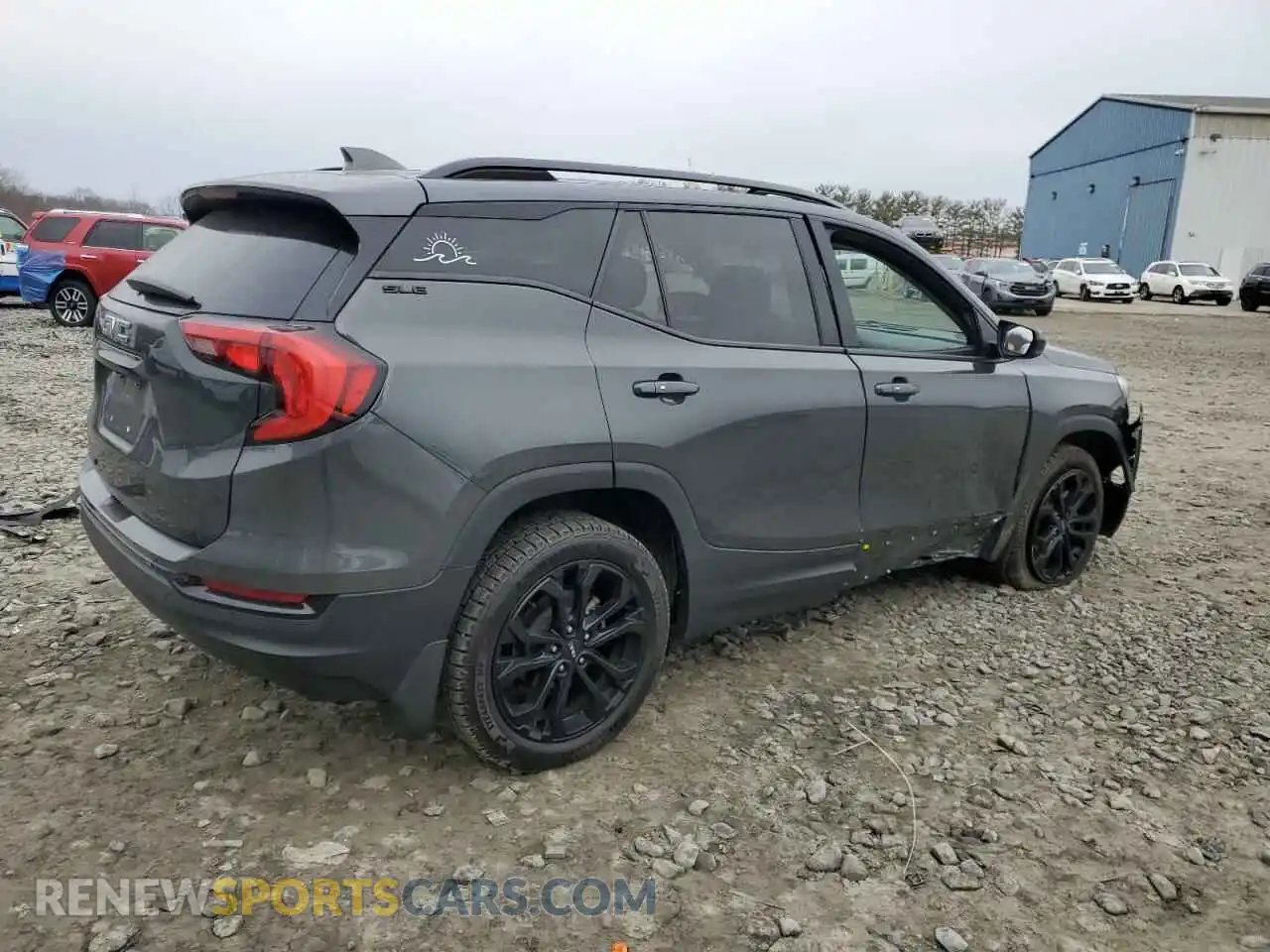 3 Photograph of a damaged car 3GKALMEV8KL263421 GMC TERRAIN 2019