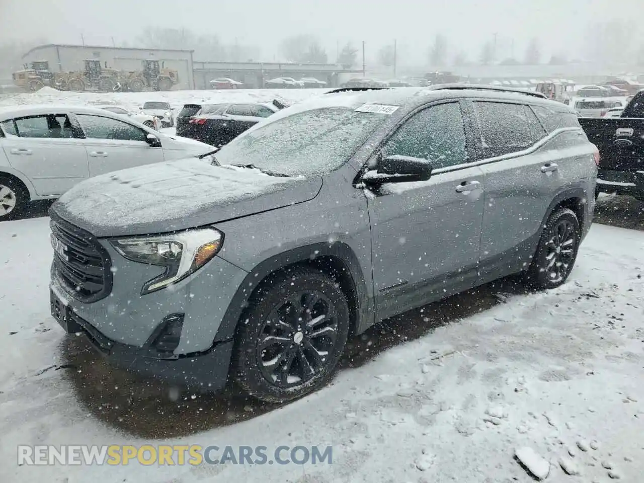 1 Photograph of a damaged car 3GKALMEV8KL284544 GMC TERRAIN 2019