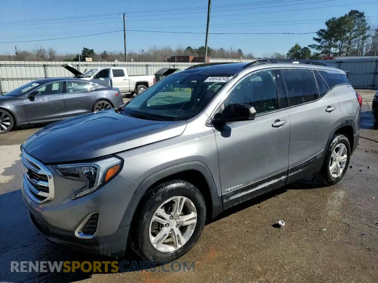 1 Photograph of a damaged car 3GKALMEV8KL314075 GMC TERRAIN 2019