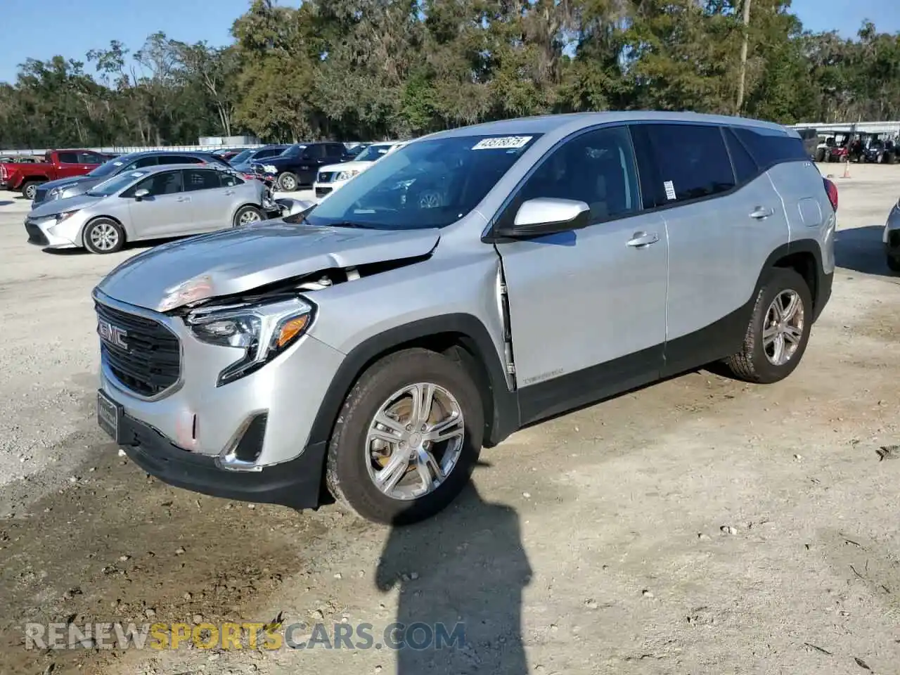 1 Photograph of a damaged car 3GKALMEV9KL108960 GMC TERRAIN 2019