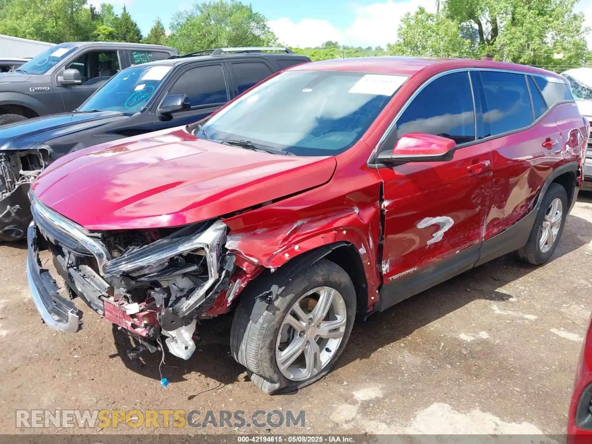 2 Photograph of a damaged car 3GKALMEV9KL180080 GMC TERRAIN 2019