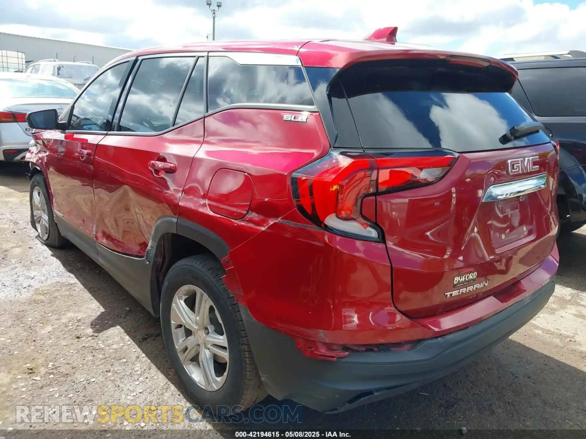 3 Photograph of a damaged car 3GKALMEV9KL180080 GMC TERRAIN 2019