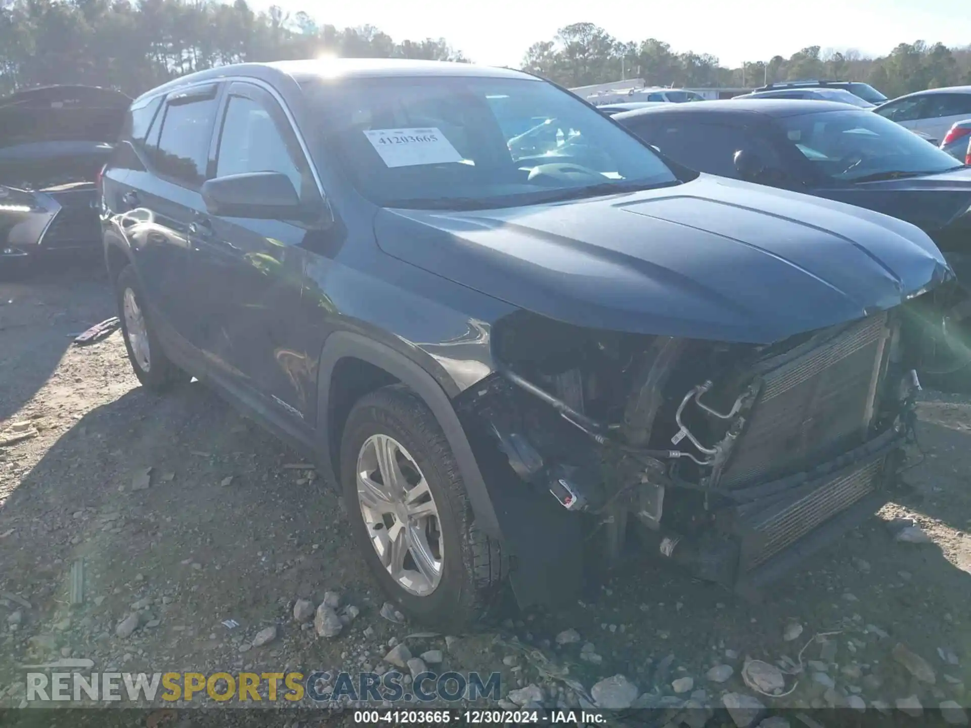 1 Photograph of a damaged car 3GKALMEVXKL111155 GMC TERRAIN 2019