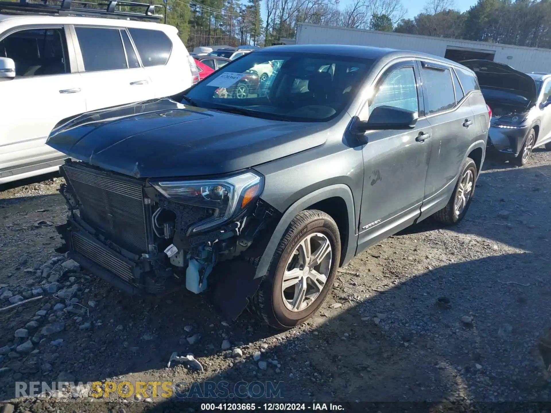 2 Photograph of a damaged car 3GKALMEVXKL111155 GMC TERRAIN 2019