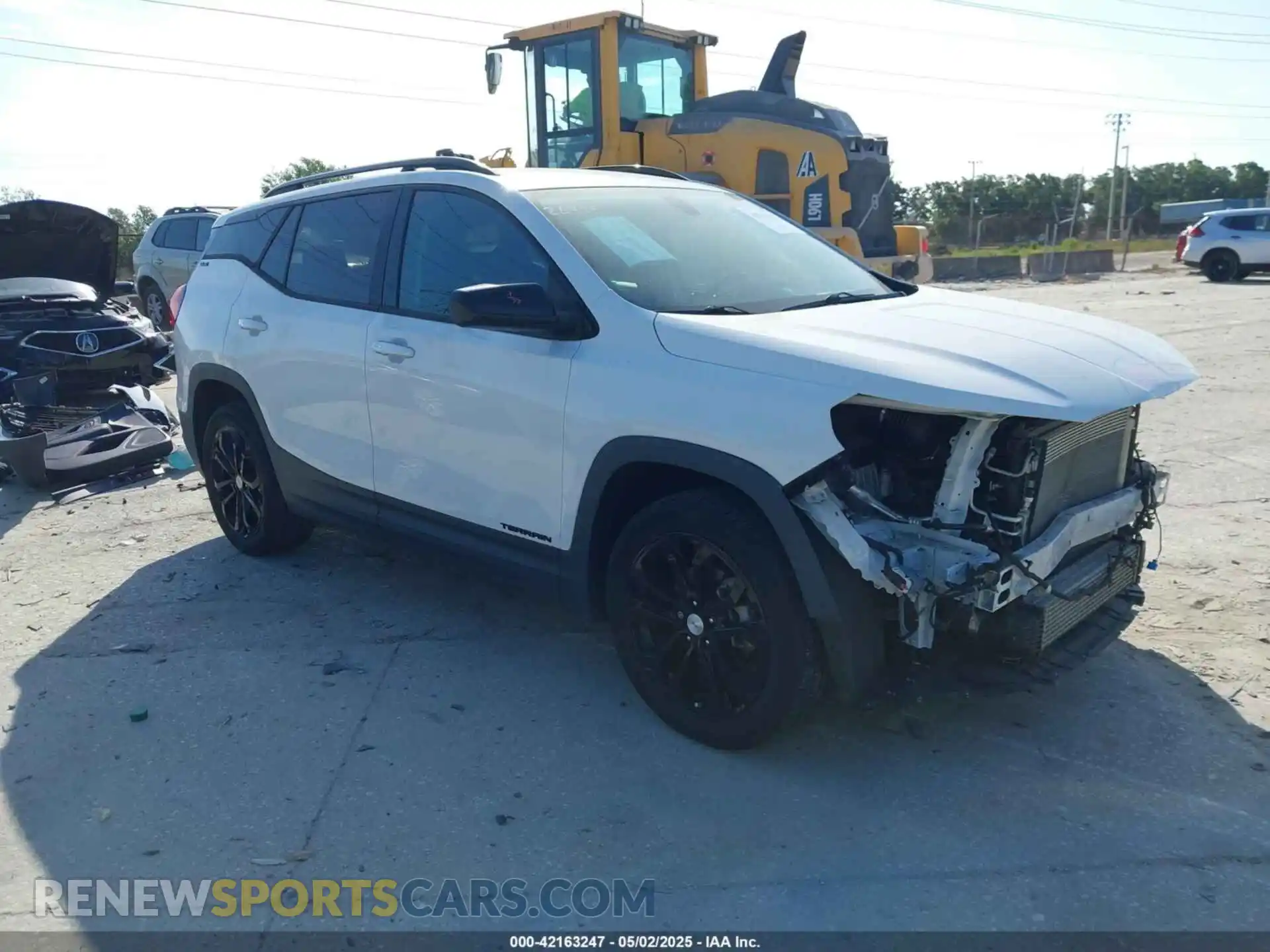 1 Photograph of a damaged car 3GKALMEVXKL272332 GMC TERRAIN 2019