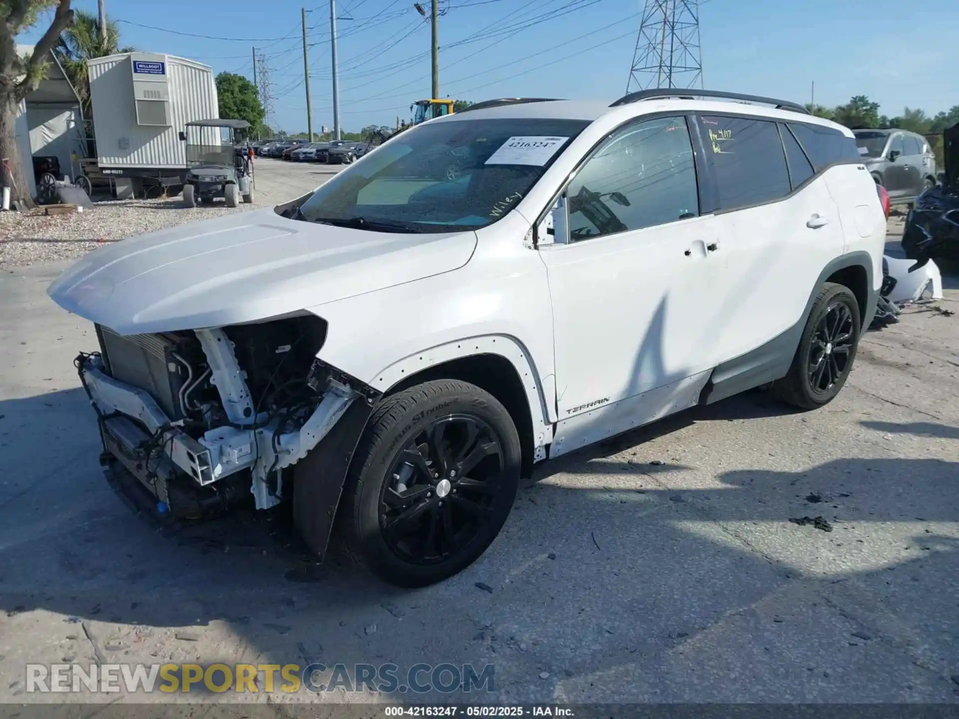 2 Photograph of a damaged car 3GKALMEVXKL272332 GMC TERRAIN 2019