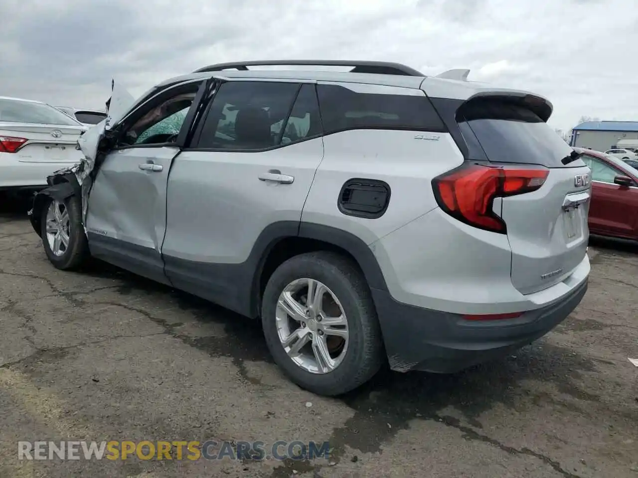 2 Photograph of a damaged car 3GKALNEU1KL192916 GMC TERRAIN 2019