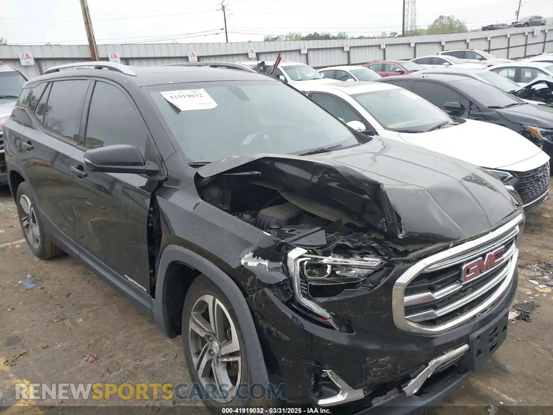 1 Photograph of a damaged car 3GKALPEV1KL345315 GMC TERRAIN 2019