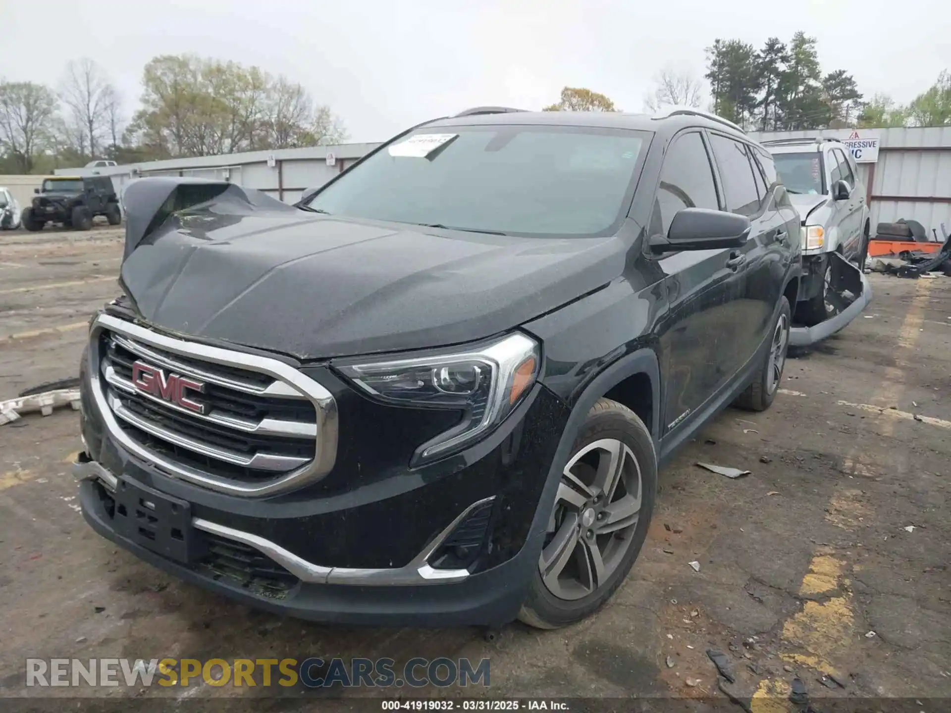 2 Photograph of a damaged car 3GKALPEV1KL345315 GMC TERRAIN 2019