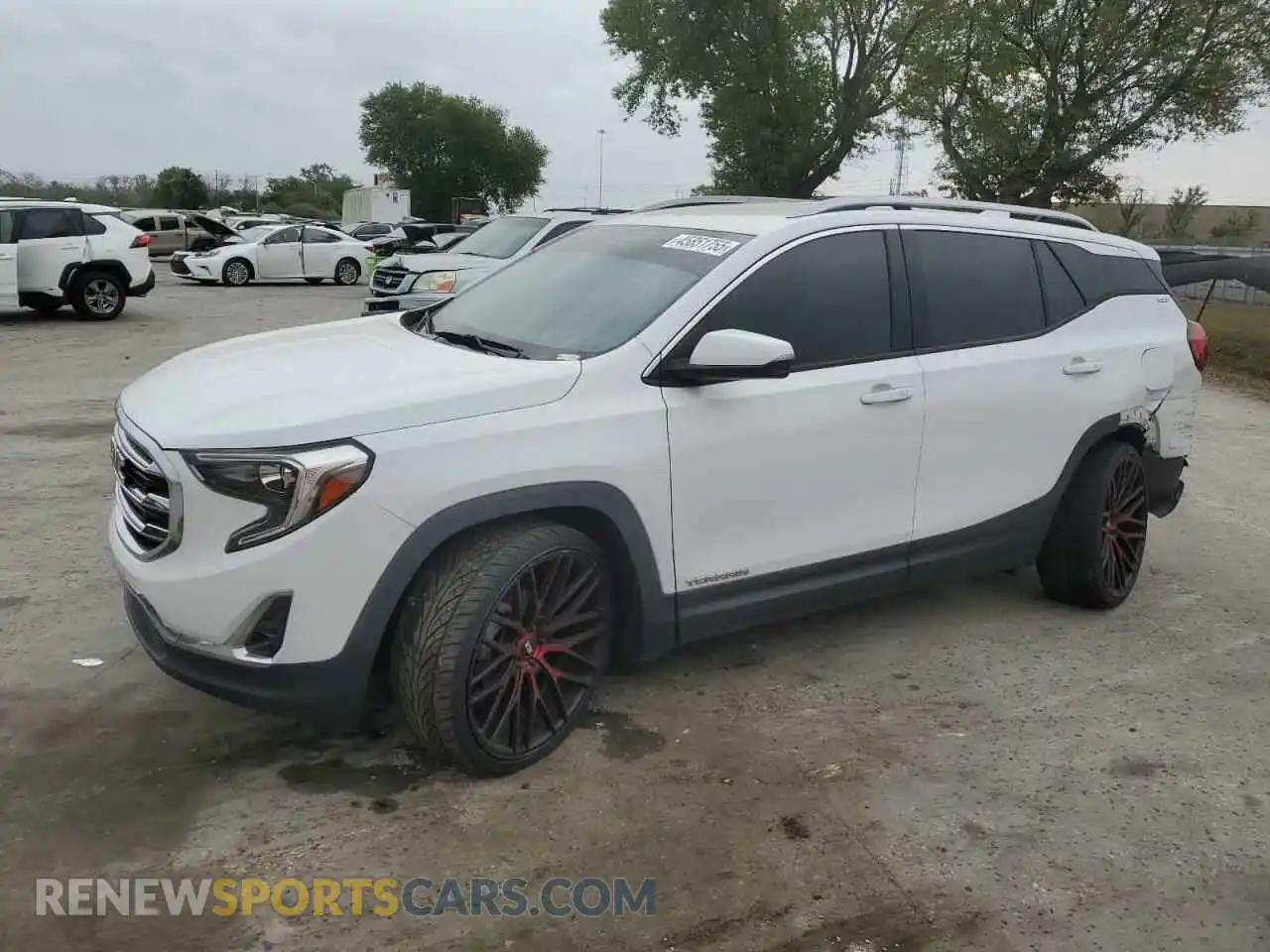1 Photograph of a damaged car 3GKALPEV2KL183033 GMC TERRAIN 2019