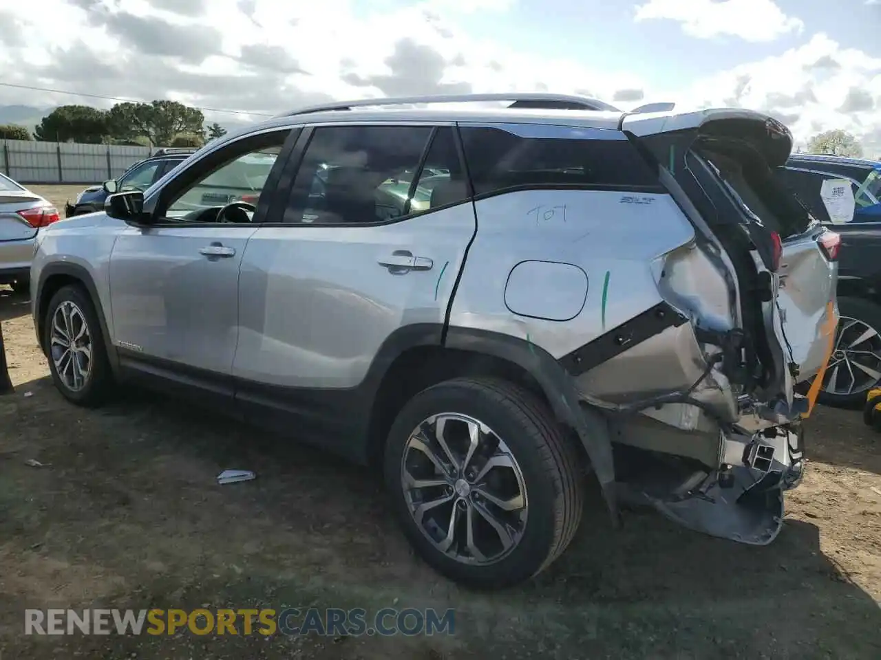 2 Photograph of a damaged car 3GKALPEV2KL204785 GMC TERRAIN 2019