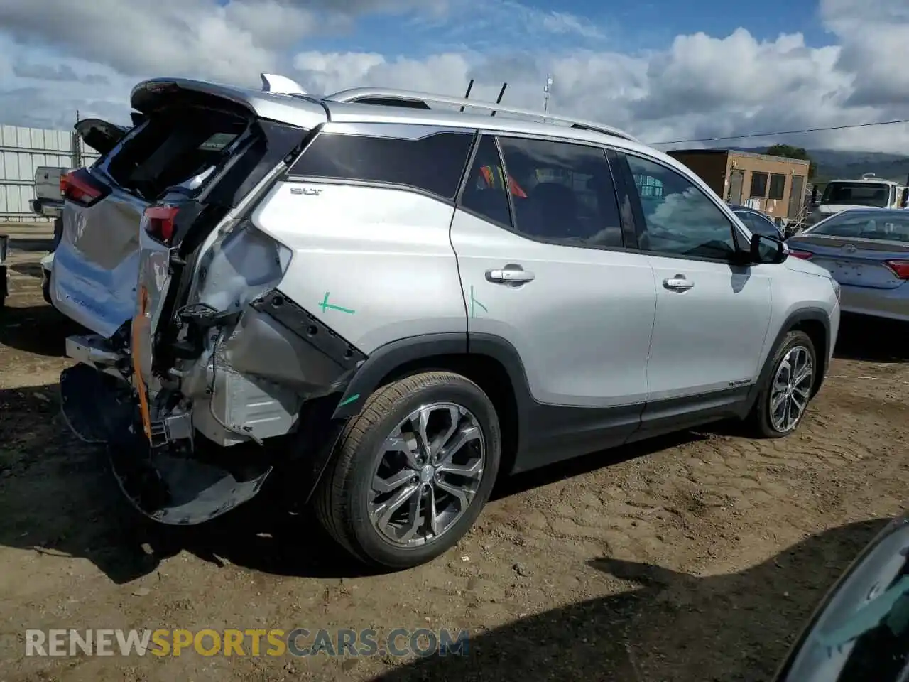 3 Photograph of a damaged car 3GKALPEV2KL204785 GMC TERRAIN 2019