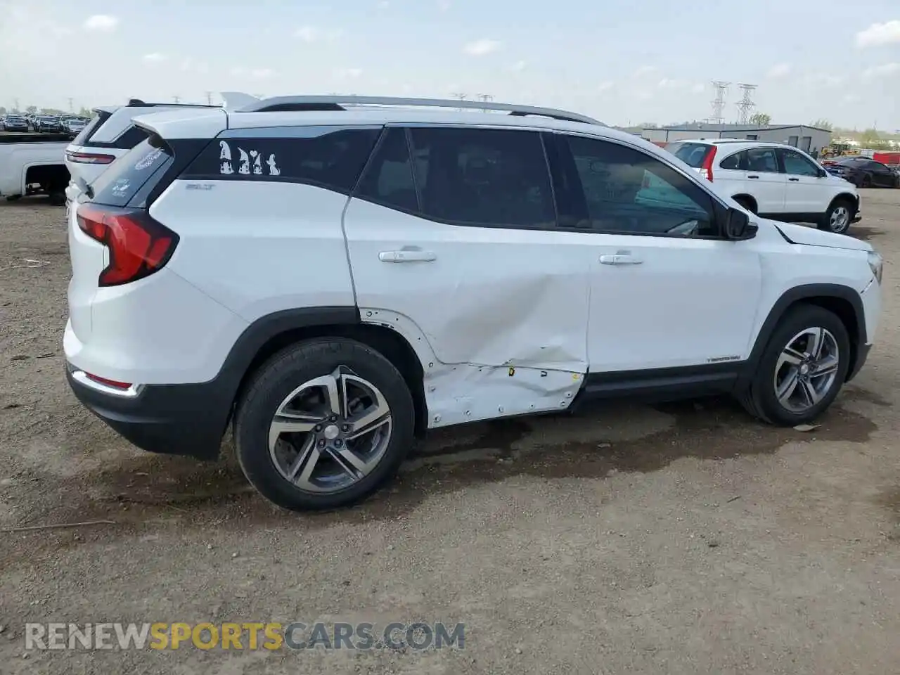 3 Photograph of a damaged car 3GKALPEV2KL239956 GMC TERRAIN 2019