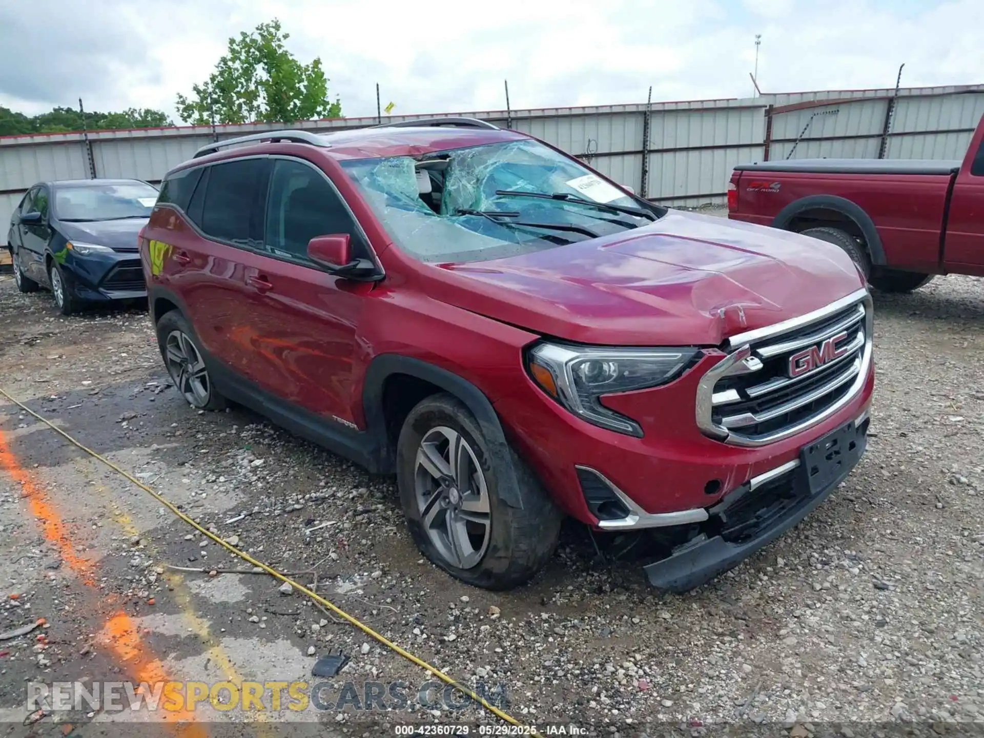 1 Photograph of a damaged car 3GKALPEV5KL236775 GMC TERRAIN 2019