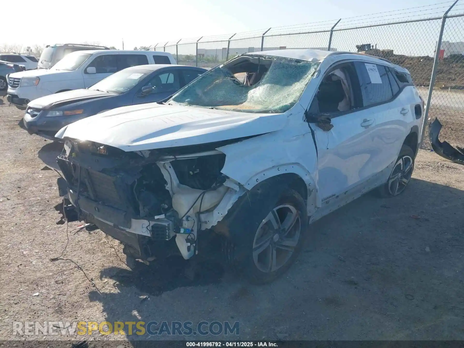 2 Photograph of a damaged car 3GKALPEV5KL250434 GMC TERRAIN 2019