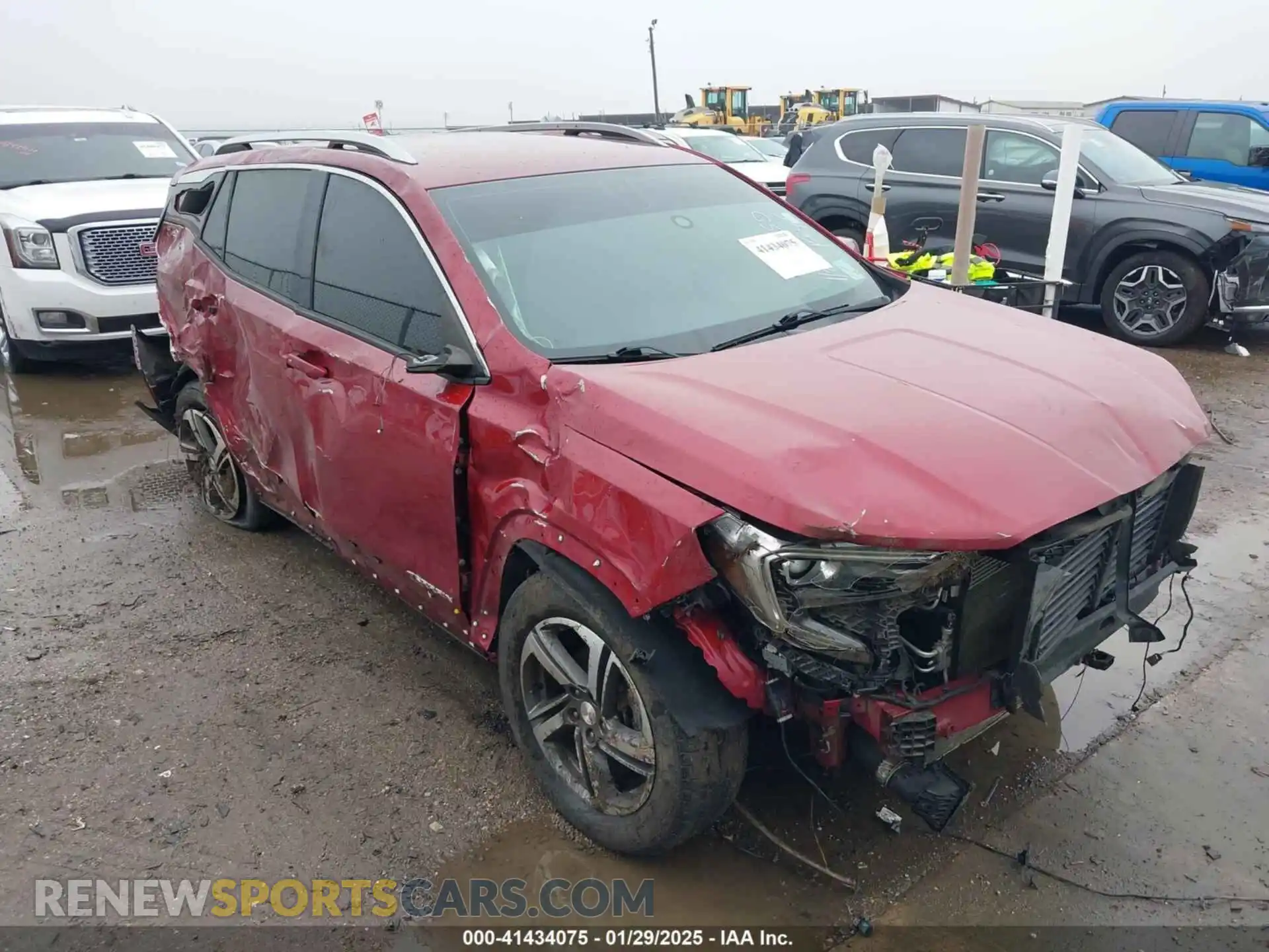 1 Photograph of a damaged car 3GKALPEV6KL172374 GMC TERRAIN 2019