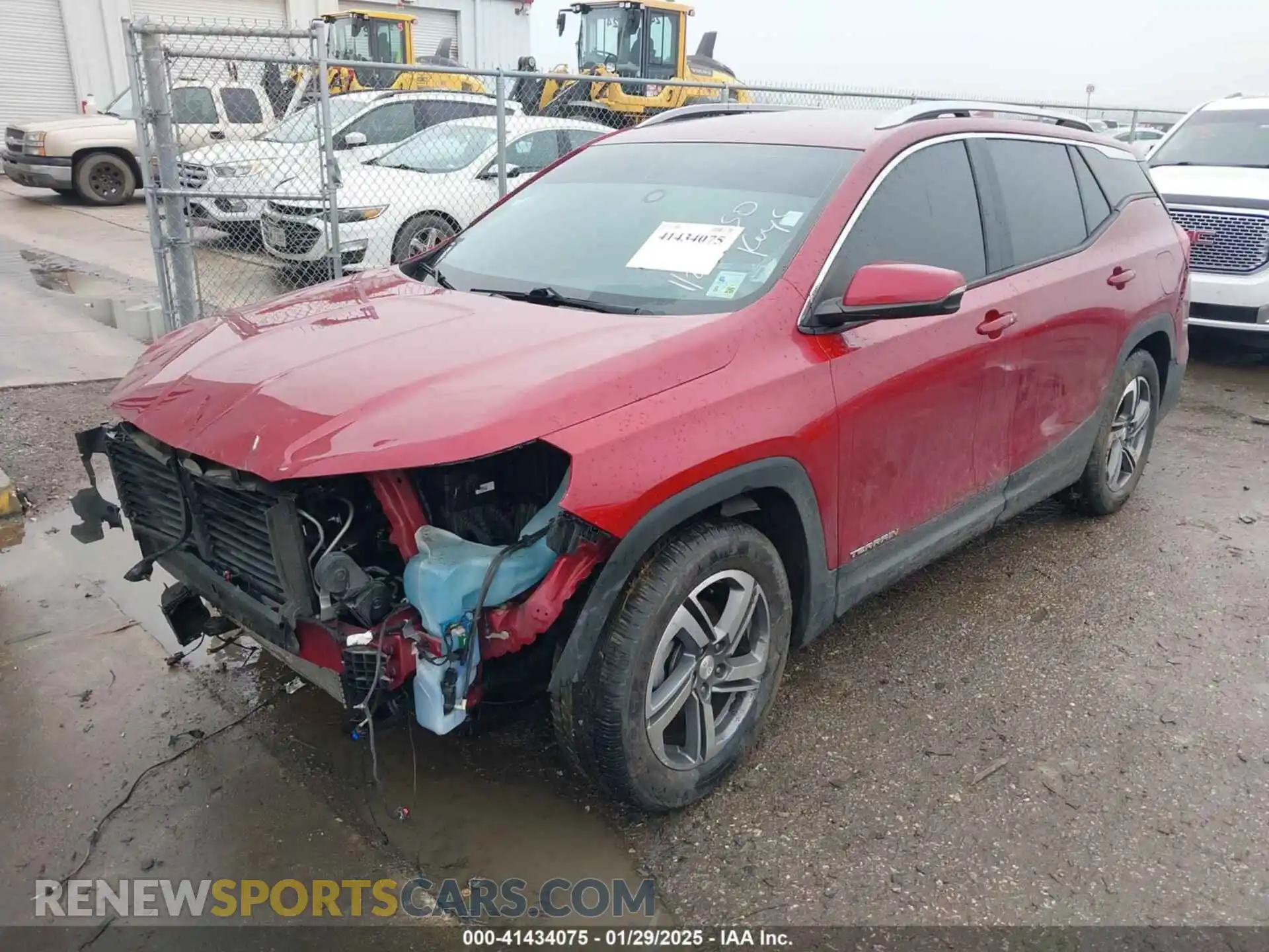 2 Photograph of a damaged car 3GKALPEV6KL172374 GMC TERRAIN 2019