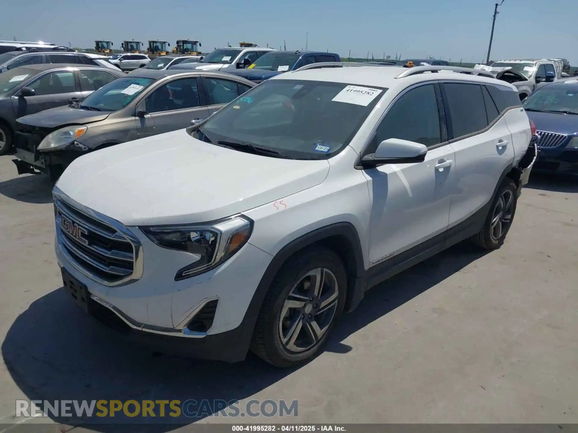 2 Photograph of a damaged car 3GKALPEV7KL232677 GMC TERRAIN 2019