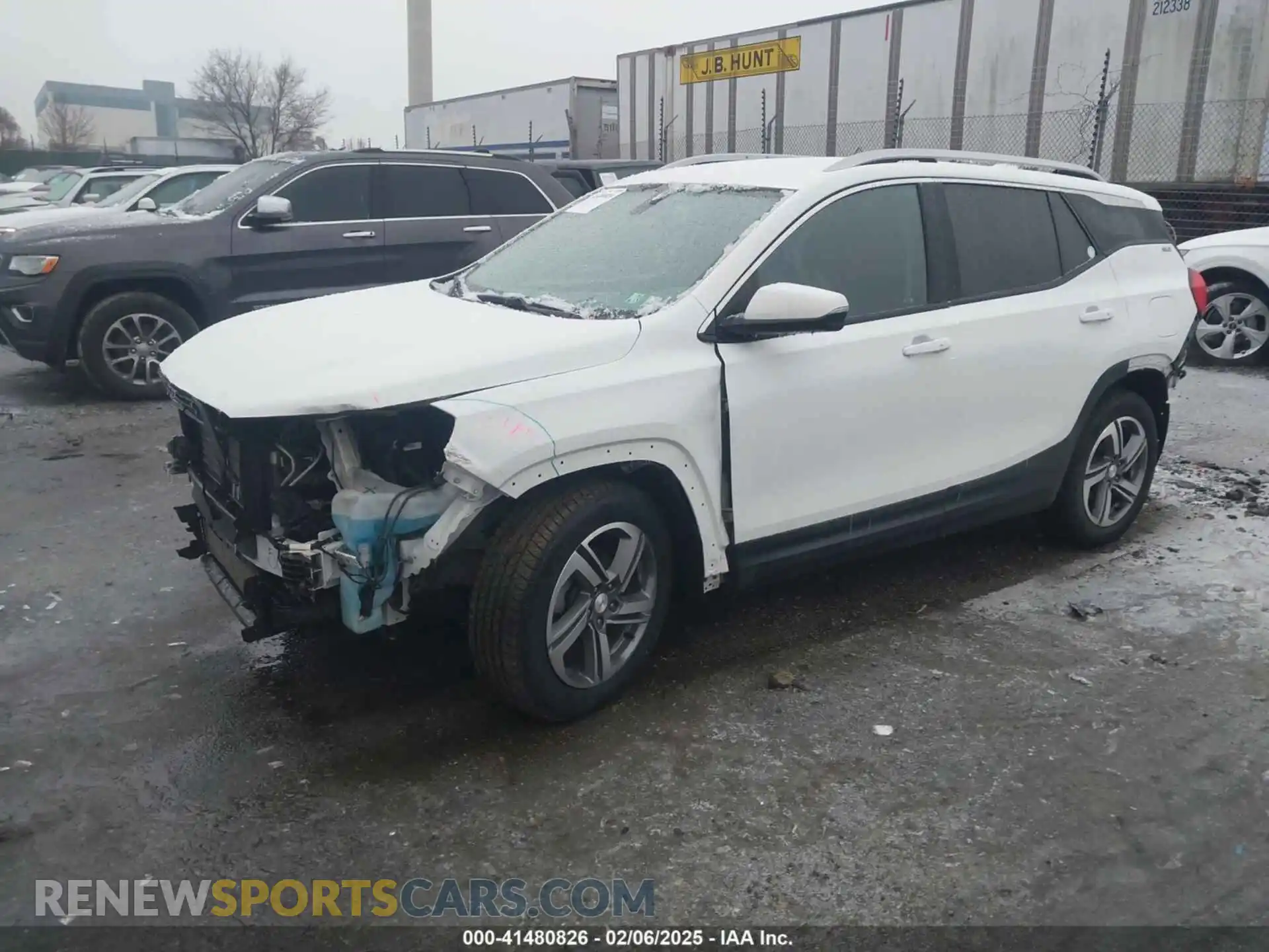 2 Photograph of a damaged car 3GKALPEV8KL242778 GMC TERRAIN 2019