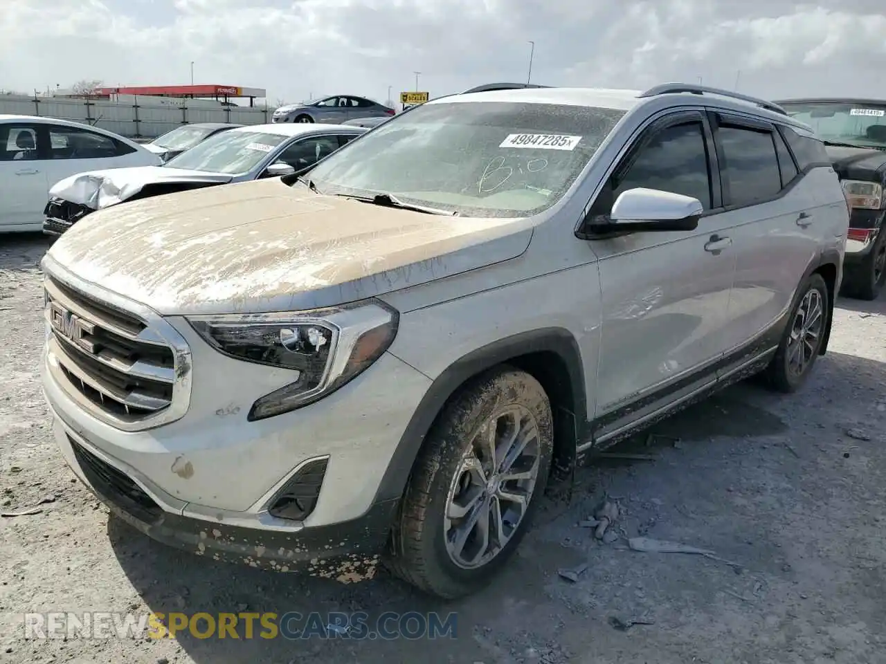 1 Photograph of a damaged car 3GKALPEX0KL345355 GMC TERRAIN 2019