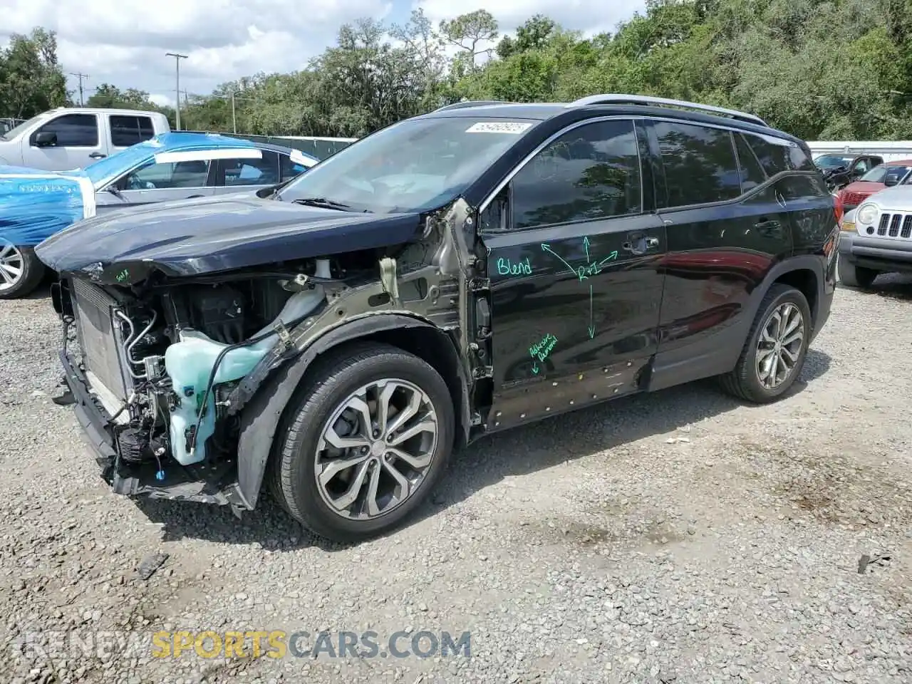 1 Photograph of a damaged car 3GKALPEX4KL265511 GMC TERRAIN 2019
