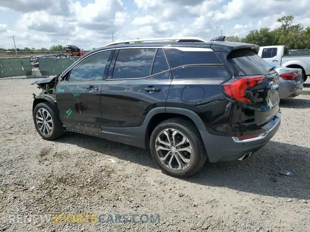 2 Photograph of a damaged car 3GKALPEX4KL265511 GMC TERRAIN 2019