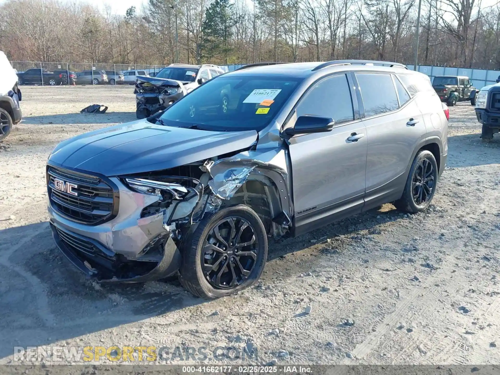 2 Photograph of a damaged car 3GKALPEX4KL379539 GMC TERRAIN 2019
