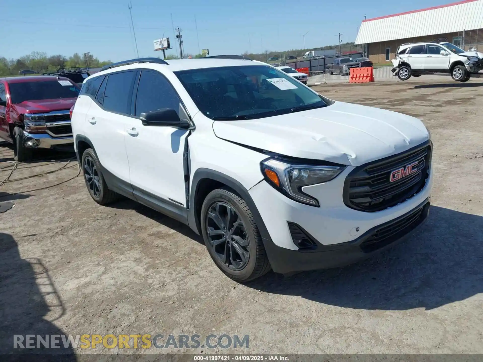 1 Photograph of a damaged car 3GKALPEX5KL134118 GMC TERRAIN 2019