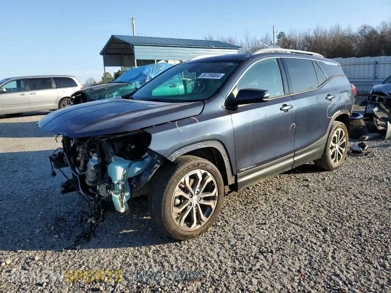1 Photograph of a damaged car 3GKALPEX9KL268243 GMC TERRAIN 2019