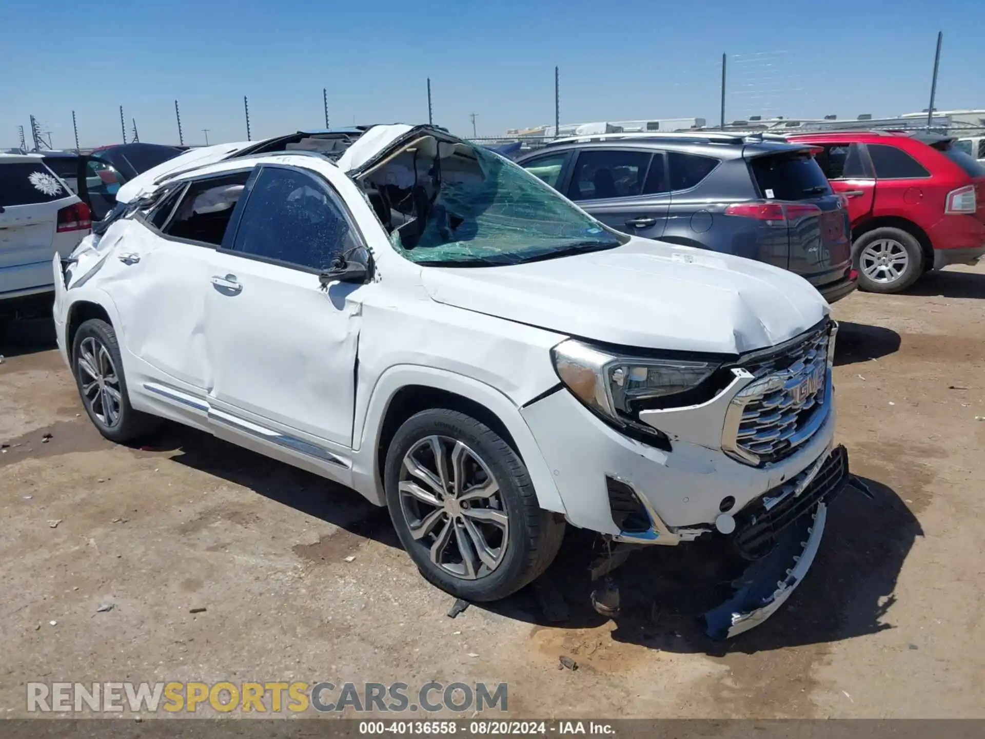 1 Photograph of a damaged car 3GKALSEX0KL137091 GMC TERRAIN 2019