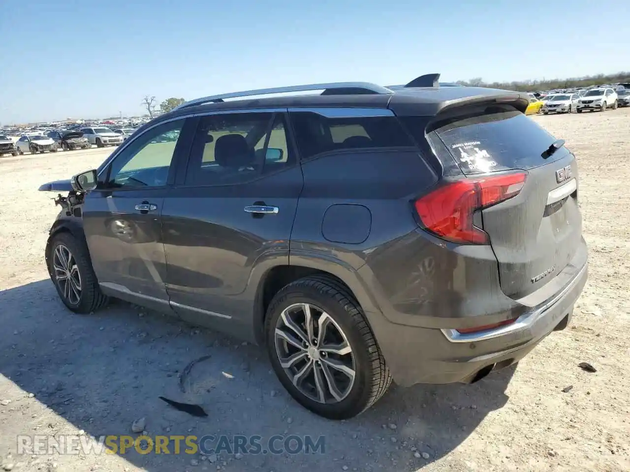2 fotografías del automóvil dañado 3GKALSEX3KL152068 GMC TERRAIN 2019