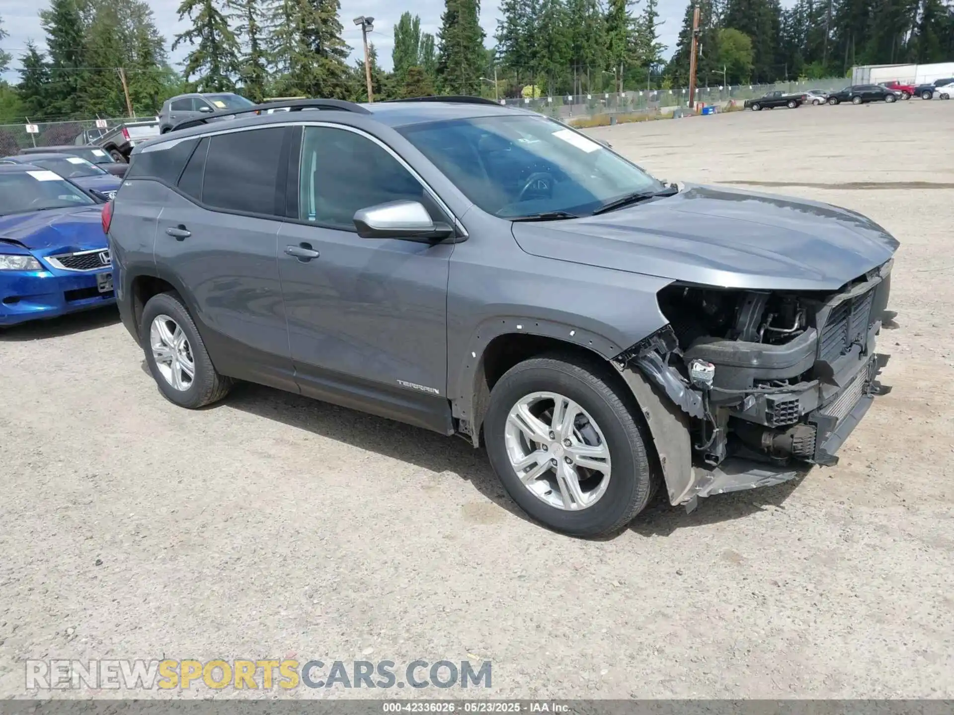 1 Photograph of a damaged car 3GKALTEV1KL293368 GMC TERRAIN 2019