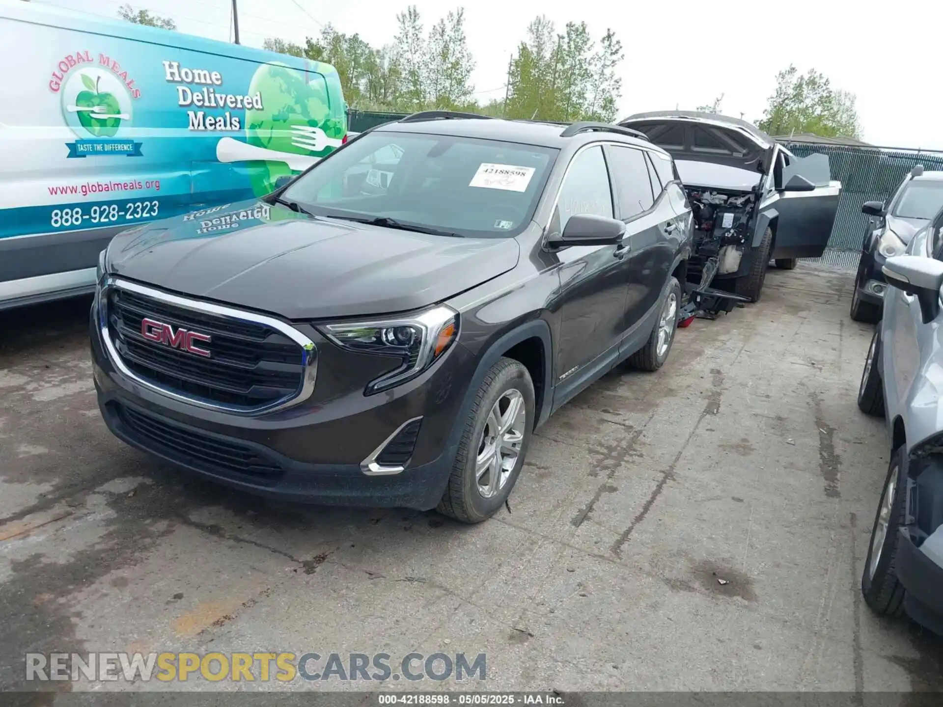 2 Photograph of a damaged car 3GKALTEV3KL154455 GMC TERRAIN 2019