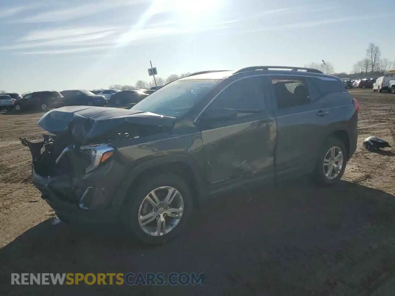 1 Photograph of a damaged car 3GKALTEV4KL240812 GMC TERRAIN 2019