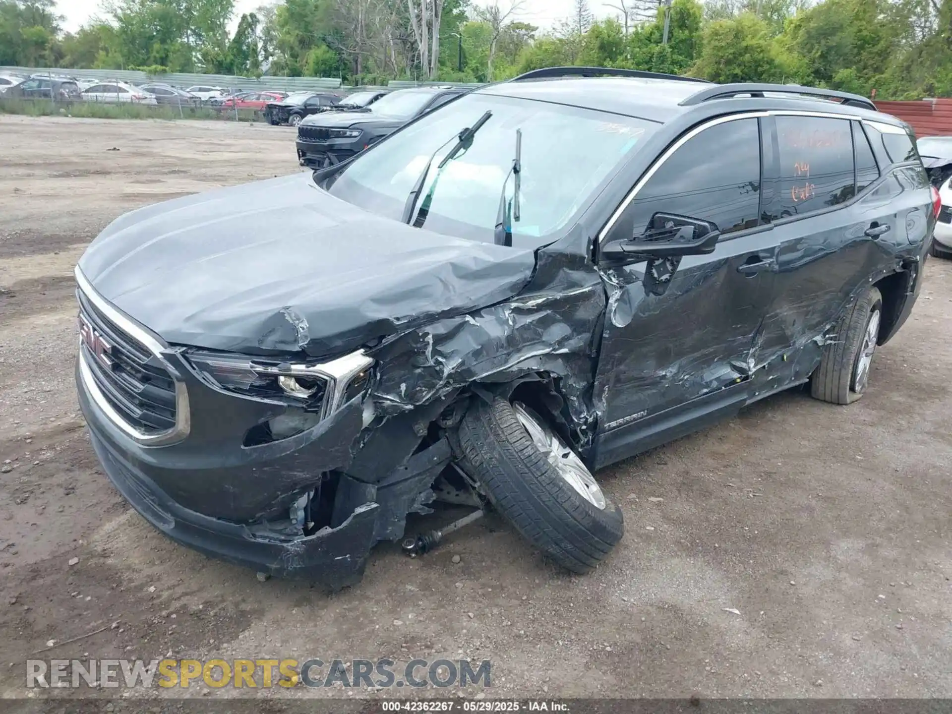 2 Photograph of a damaged car 3GKALTEV4KL280517 GMC TERRAIN 2019