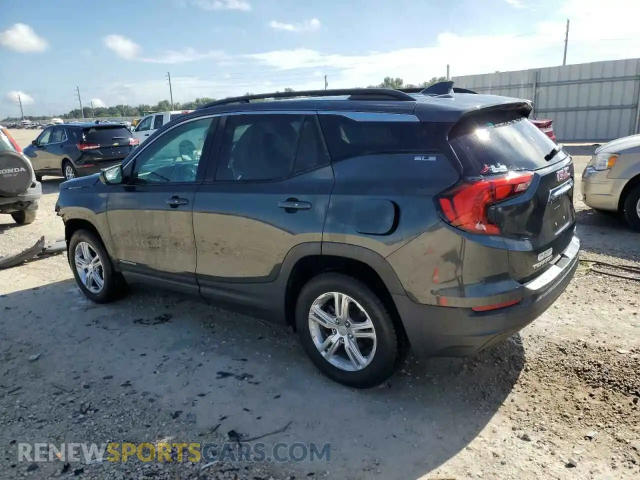 2 Photograph of a damaged car 3GKALTEV4KL327853 GMC TERRAIN 2019