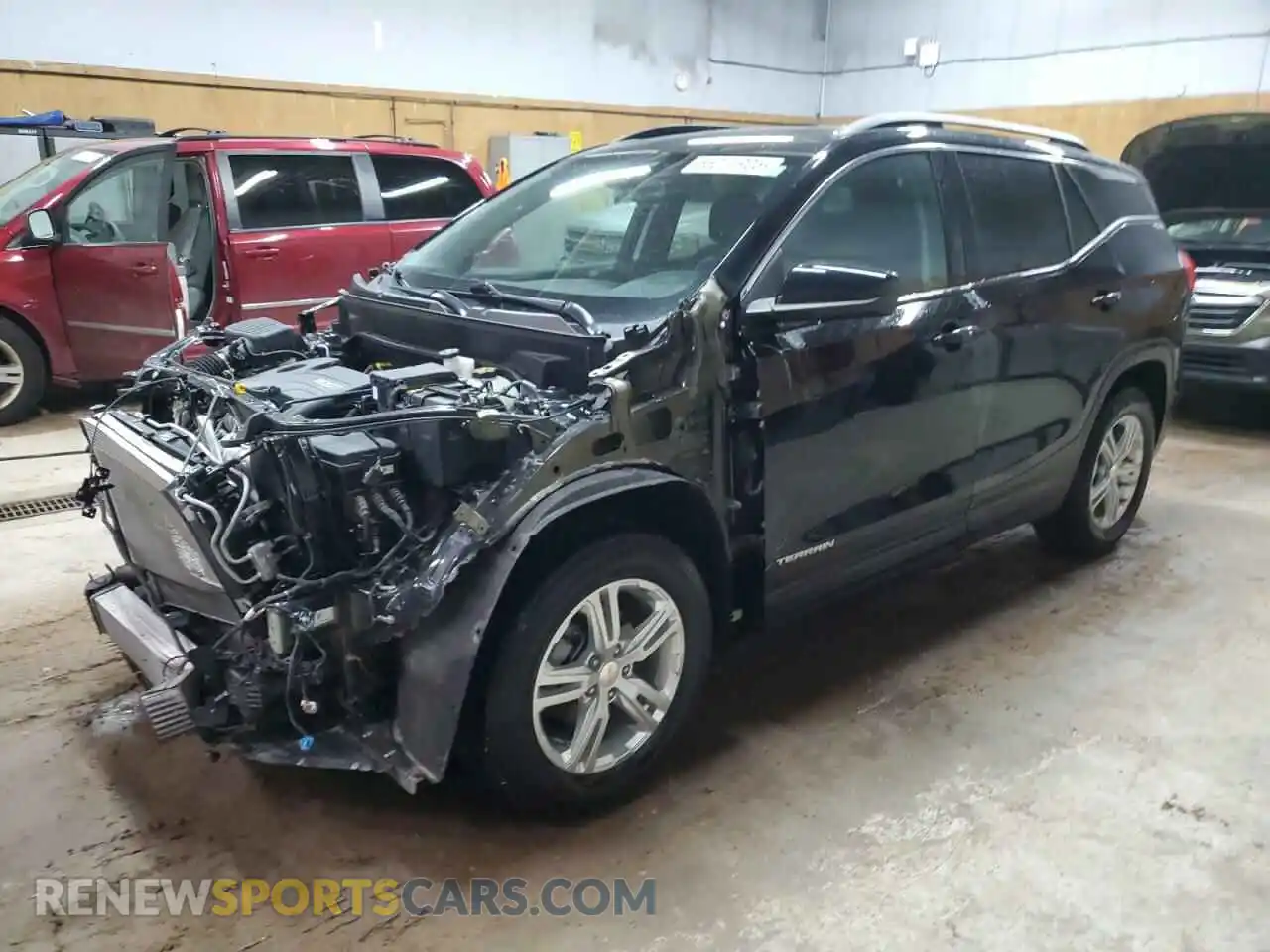 1 Photograph of a damaged car 3GKALTEV4KL346791 GMC TERRAIN 2019