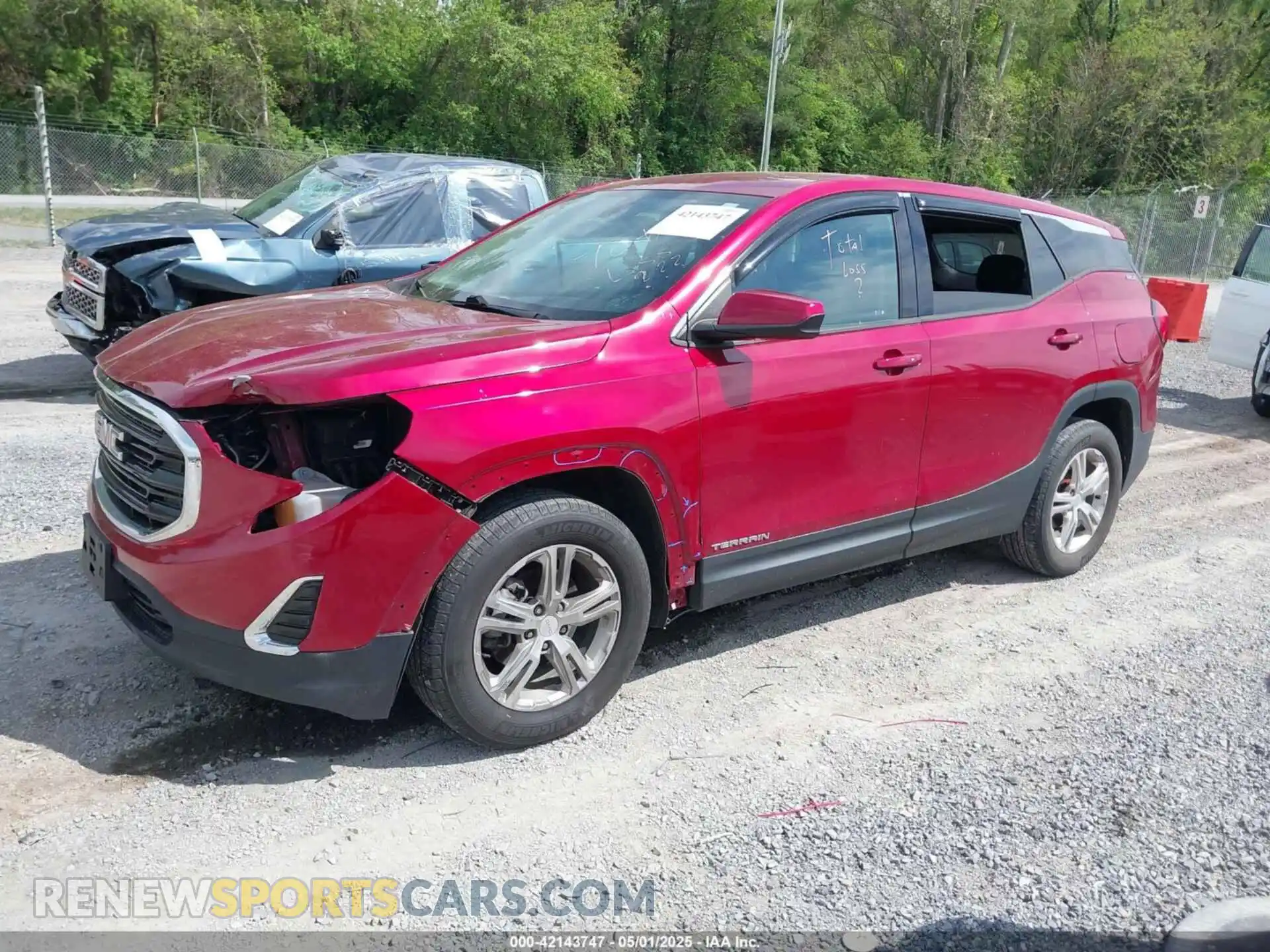 2 Photograph of a damaged car 3GKALTEV4KL399376 GMC TERRAIN 2019