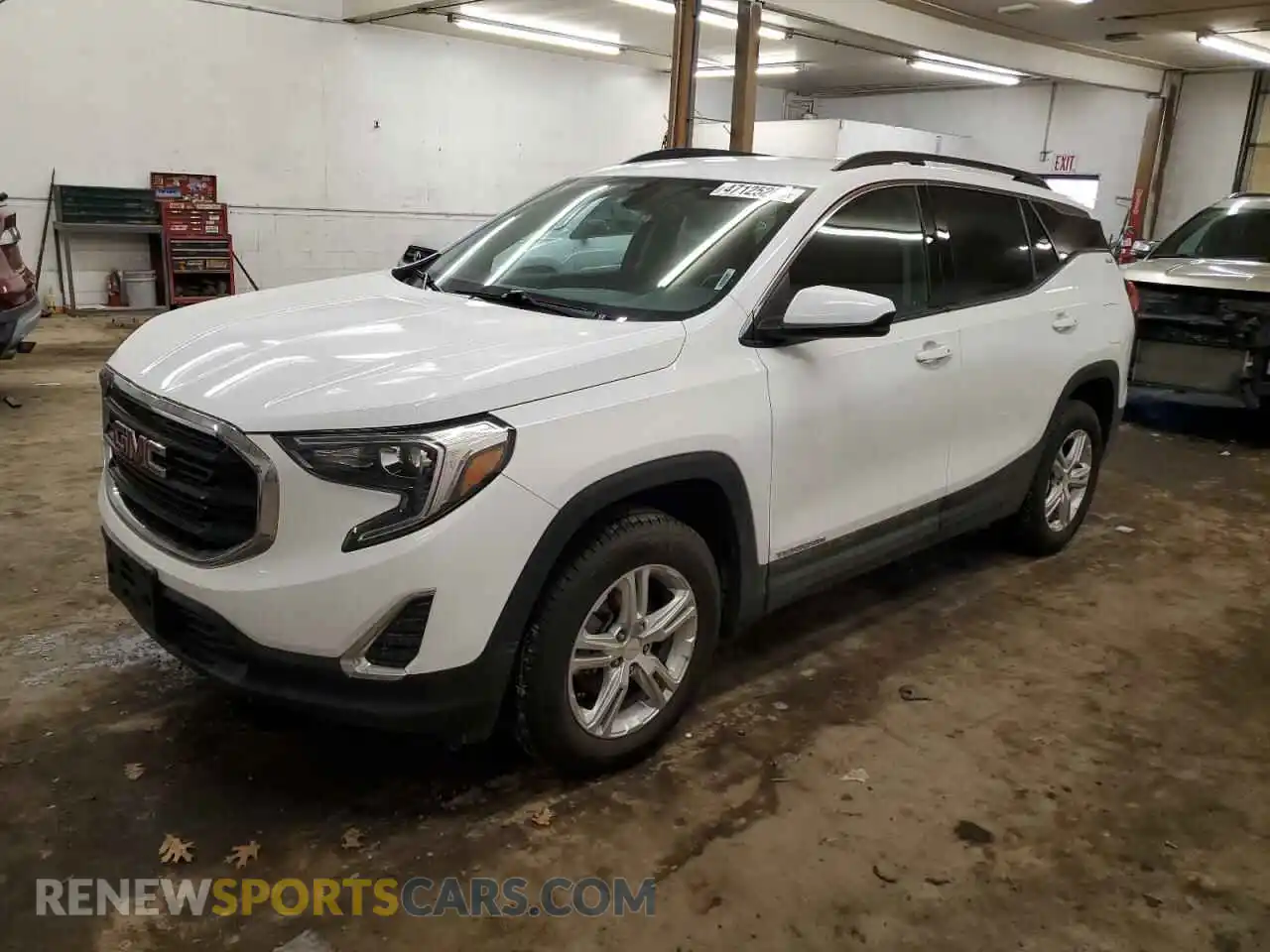 1 Photograph of a damaged car 3GKALTEV5KL212792 GMC TERRAIN 2019