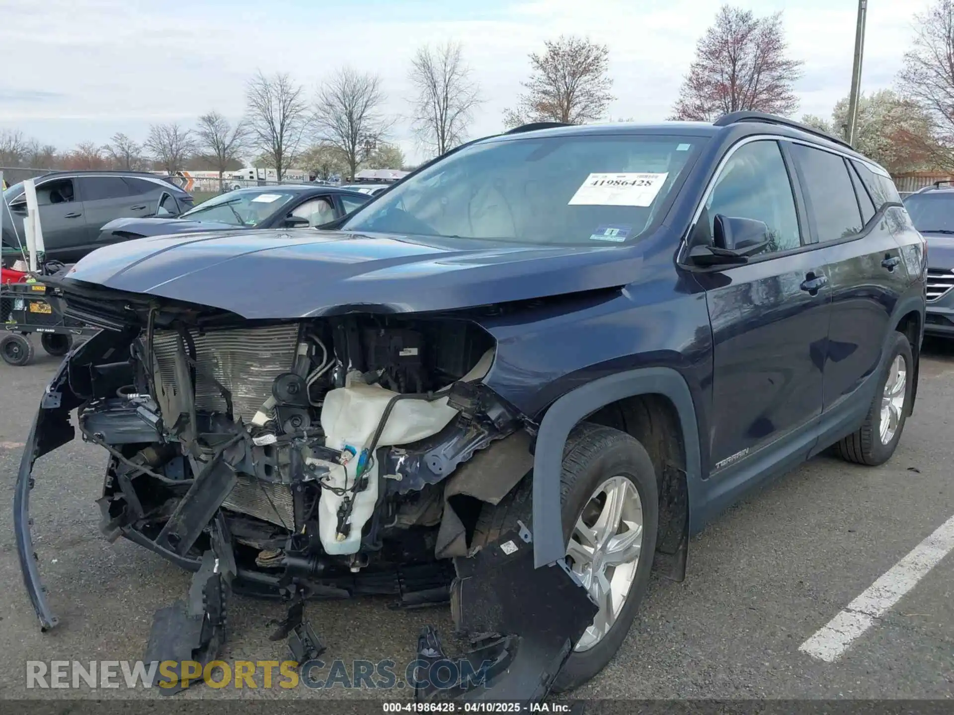 2 Photograph of a damaged car 3GKALTEV5KL213246 GMC TERRAIN 2019