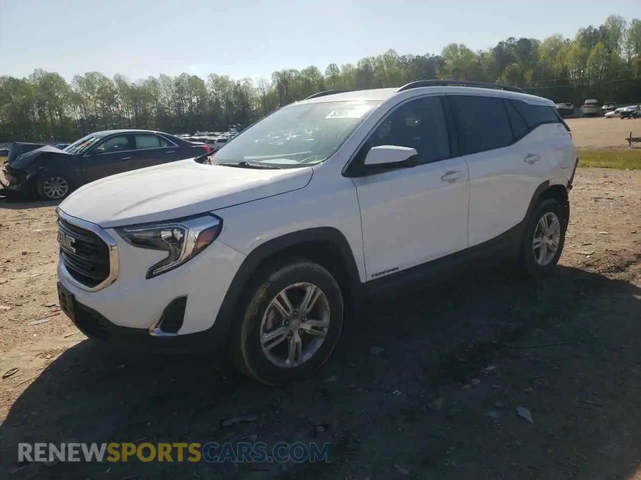 1 Photograph of a damaged car 3GKALTEV6KL291602 GMC TERRAIN 2019